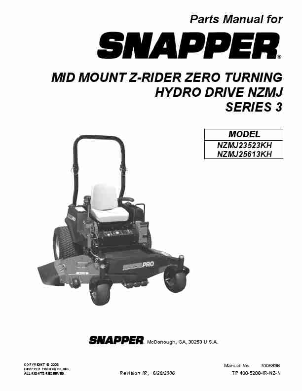 Snapper Lawn Mower NZMJ25613KH-page_pdf